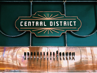 Central District bar signage