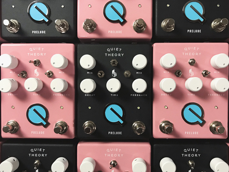 Quiet Theory guitar pedals by Keith Davis Young on Dribbble