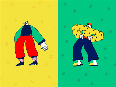 Character sketches character character design colorful illustration pattern texture ui