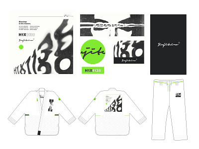 H1X1138 1138 apparel athletic bjj clean jiu-jitsu jiujitsu mma movie sci-fi sports sportswear typography