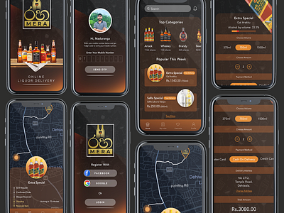 RahaMera Mobile App mobile app design