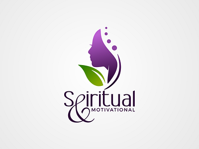 Spiritual and Motivational Logo Design brand identity design graphic design icon logo logo design