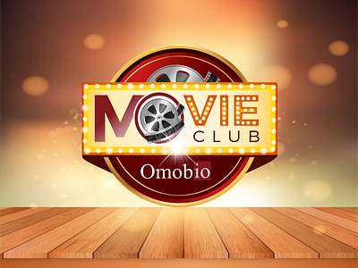 Movie Club Logo brand identity design logo logo design
