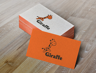 Giraffe Logo branding giraffe logo logo design tipography