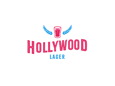 Hipster Lager Logo beer branding hipster lager logo logo design