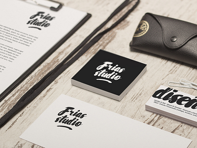 Frias studio branding