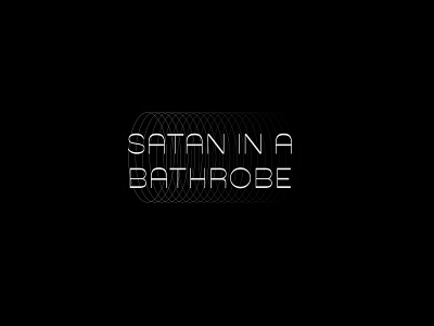 Satan in a Bathrobe acid graphics brand brand identity branding brutal conceptual conceptual design design studio graphic design logo logotype logotype design minimal type typography