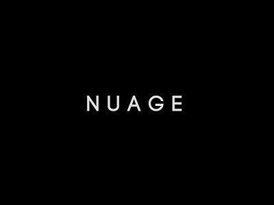 Nuage adobe brand brand identity branding concept design logo logo design logotype magazine minimal typography vector