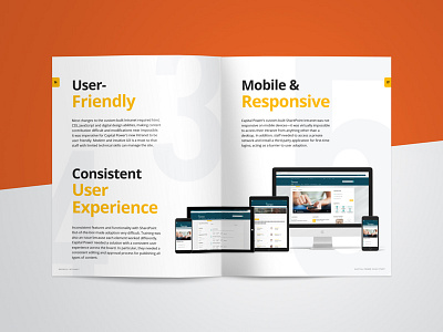 Case Study Design bonzai editorial energy industry infographic intranet magazine responsive sharepoint