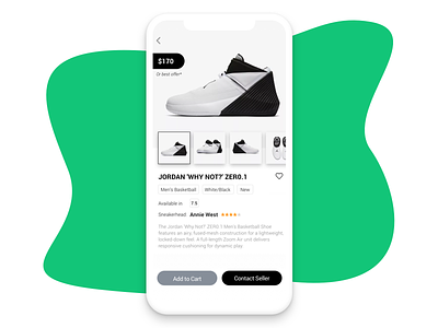 Sneakerheads App air jordan collection concept high fidelity marketplace minimalist mvp shoes sneakers wireframe
