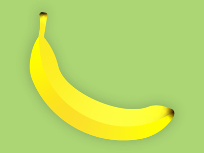 Banana banana fruit illustration illustrator life still yellow
