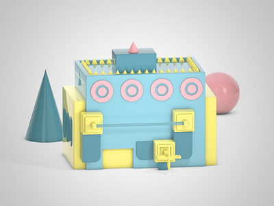 Candy factory!!! 3d 3dart 3dartist 3dartwork 3dmodel blender3d blenderart c4d cinema4d designer designers gameart gamedev graphicdesign isometric lowpoly lowpolyart render webdesign