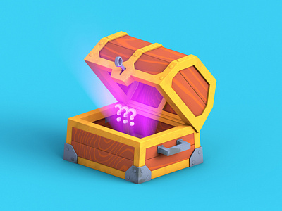 Low Poly Chest