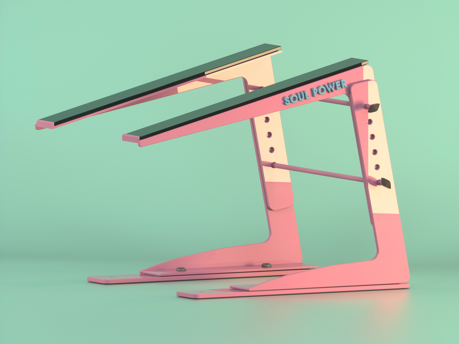 Stylized Laptop Stand by rastovicfilip on Dribbble