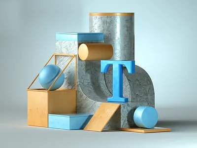 Is It True #36daysoftype 3d 3d art 3d artist 3d illustration 3d modeling abstract design designer graphic design graphic designer graphicdesign illustration otoy