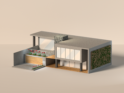 Isometric House - Modern