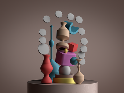 Abstract Composition 3D