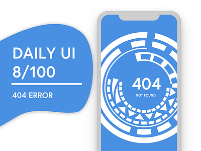Daily UI 8 - 404 Mobile