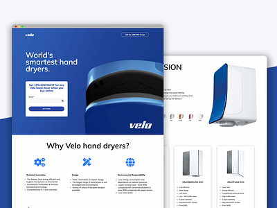 Unbounce Landing Page B2B Products
