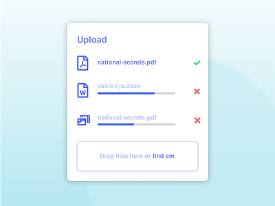 Daily UI Challenge 31/100 - File Upload