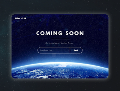 Daily UI 48/100 - Coming Soon dailyui dailyui048 design designer landingpage ui uidesigner uiux uxdesigner web design