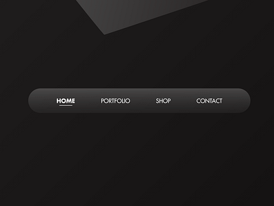 53/100 navbar dailyui dailyui053 dailyuichallenge dark darkmode