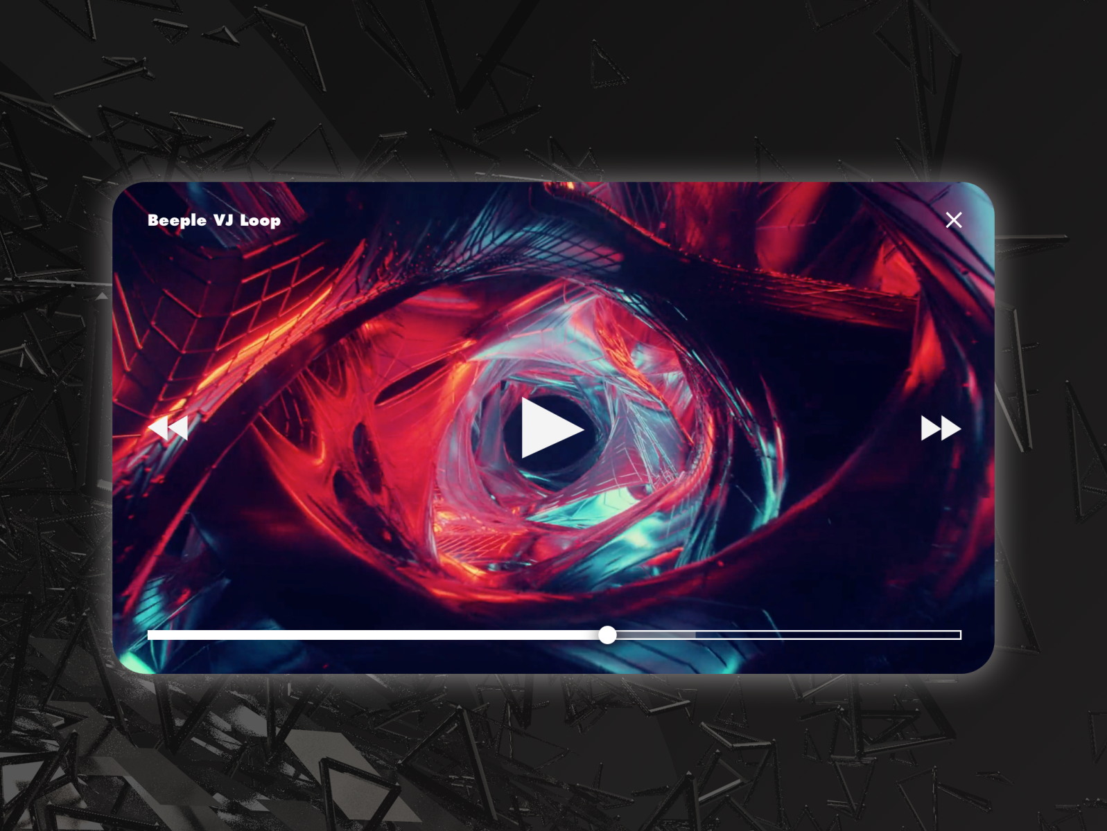Daily ui 57/100 - Video Player by rastovicfilip on Dribbble