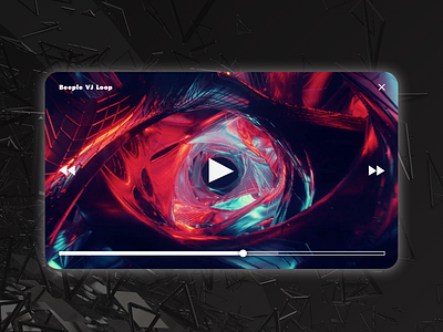 Daily ui 57/100 - Video Player