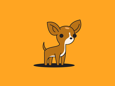 ++ design dog flat illustration vector web