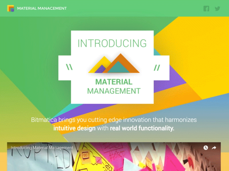 (April Fools) Material Management
