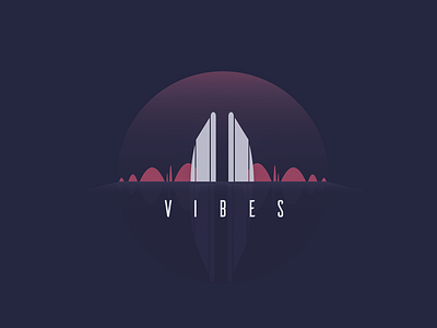 Vibes Logo Design daily design flat identity illustration logo