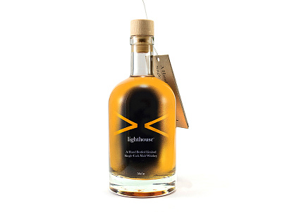 lighthouse / Single Cask Malt Whiskey branding packaging packaging design