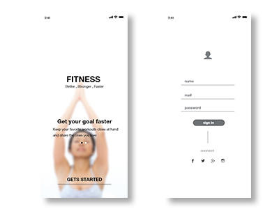 Fitness app