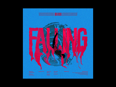 Falling artwork cover design graphic design motion graphics
