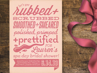 Get Prettified Party Invitation for Minted