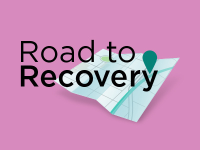 Road to Recovery adobe illustrator logo design road to recovery