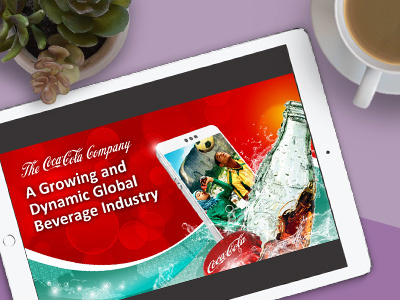 CAGNY Presentation for The Coca-Cola Company coke graphic design ppt presentation theme graphic
