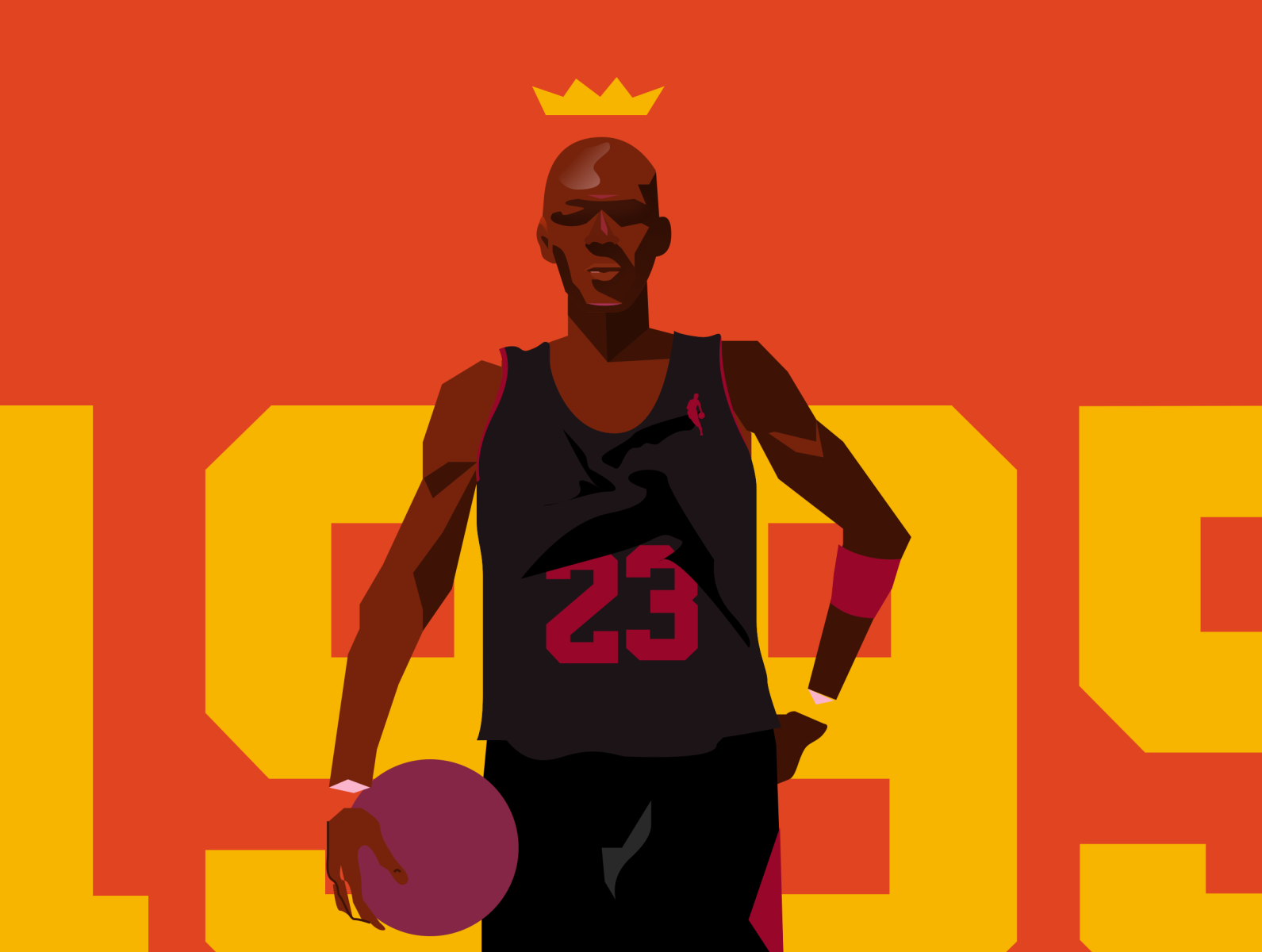 michael jordan illustrated by ken goldammer
