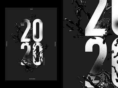 2020 typography abstract design graphicdesign