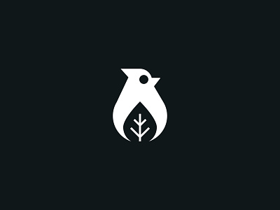 bird mark bird branding floral leaf logo logodesign mark symbol
