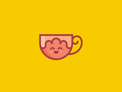 Mug cute mug smile sticker
