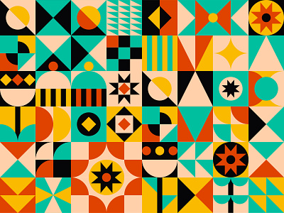 Pattern assemblyapp geometric pattern pixite