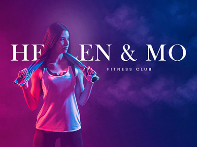 Hellen Mo Fitness Club - Landing Page beautiful creative design fitness gym landing page sport uiux