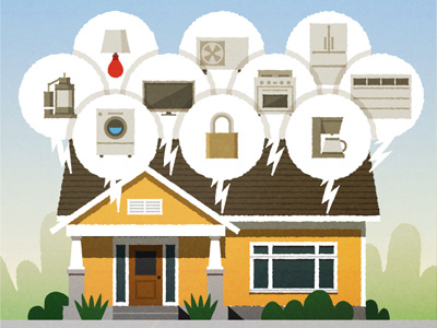 Home Appliances appliances architecture color energy house illustration vector