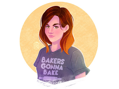 Portrait. Bakers gonna bake!💛
