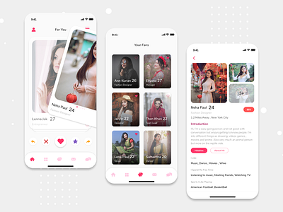 Dating App Concept By Jilson Joseph On Dribbble