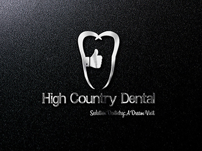 Dental Logo awsome creative dental design flat logo mindblowing modern