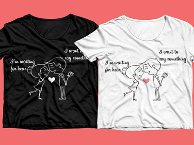 Couple T-Shirt Design birds black couple love lover shirts t shirt tshirtcollection tshirtprint white