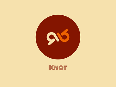 Inktober '21: Knot branding icon inktober knot logo october retro rope