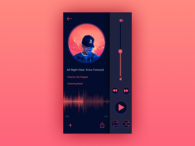 Daily UI #009: Music Player